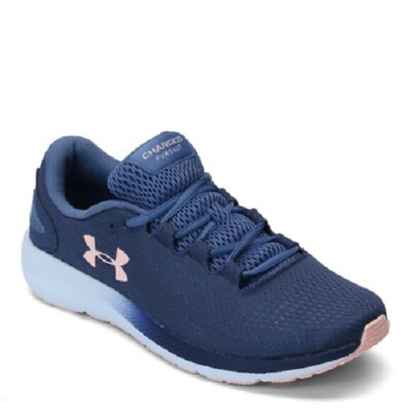 Under Armour Women's Charged Pursuit 2 Running Shoes Blue/pink Size 9 (3022604) - Picture 1 of 11
